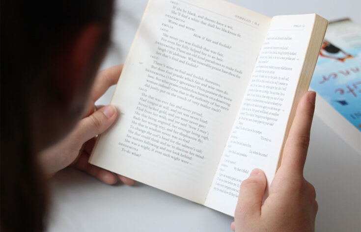 Photograph of a book